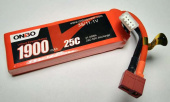 Аккумулятор ONBO 1900mAh 3s1p 11.1V (25C) LiPo T-dean