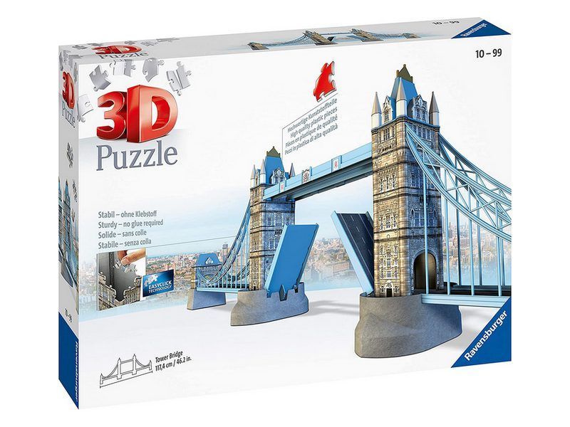 3D Пазл Ravensburger Тауэрский мост в Лондоне, 216 эл.