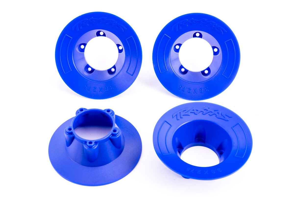  Колесные колпаки, синие (4) (подходит для колес #9572)