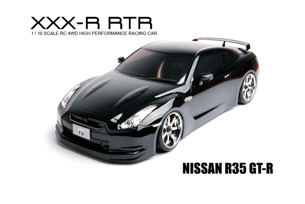 XXX-R RTR 1/10 NISSAN R35 GT-R 4WD