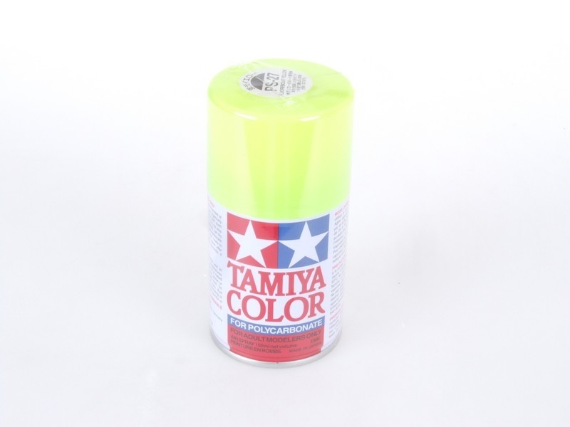 Краска для лексана Tamiya PS-27 флюоресцентная желтая