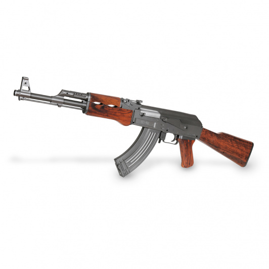 Автомат Калашникова AK-47 239 пневматика с металлическими вставками на аккумуляторе 87см