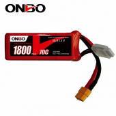 Литиевый аккумулятор Onbo LiPo 1800mAh 3S (70C) XT-60