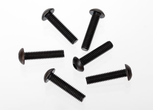 Винты, 4x18mm button-head machine (под шестигранник) (6)