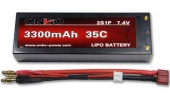 Аккумулятор LiPo Onbo 3300mAh 2S 7.4V (35C) T-Dean