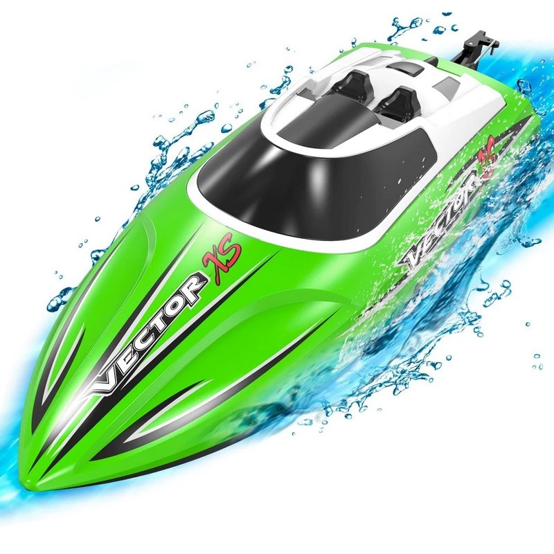 Радиоуправляемый катер Volantex RC 797-4 Vector S синий Brushless 2.4G LiPo RTR