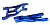 Рычаги нижние передние (синий) для Traxxas 1/10 Slash 2WD