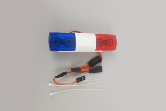 Светодиодная мигалка Fuse Police Car LED (синие-красная)