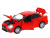 Машина АВТОПАНОРАМА Mitsubishi Lancer Evolution, 1/32, красный, свет, звук, в/к 17,5*12,5*6,5 см