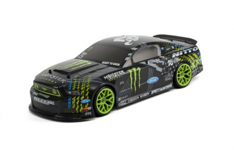Радиоуправляемый автомобиль HPI 1:10 E10 Ford Mustang Vaughn Gittin JR. 4WD 2.4 Ghz, электро, RTR