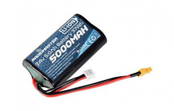 Аккумулятор для передатчика RadioMaster TX16s (LiIon 5000mah 2S) 7.4V разъём XT-30