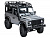 Радиоуправляемая машина MN MODEL английский внедорожник Defender D90 (серебристый) 4WD 2.4G 1:12 RTR