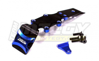 Защита днища перед (синий) для 1/16 Traxxas E-Revo, Slash, Suммit