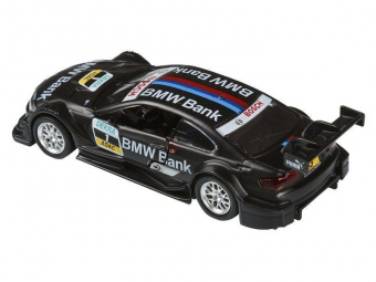 Машина АВТОПАНОРАМА BMW M3, DTM, 1/42, черный, инерция, откр. двери, в/к 17,5*12,5*6,5 см