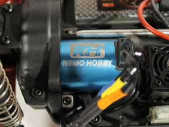 Радиоуправляемый монстр Remo Hobby MMAX Brushless UPGRADE (синий) 4WD 2.4G 1/10 RTR
