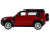 Машина АВТОПАНОРАМА 2020 Land Rover Defender 110, 1/43, красный, в/к 17,5*12,5*6,5 см