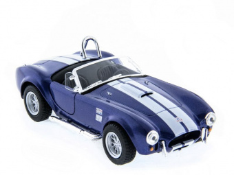 Машина Kinsmart Shelby Cobra 427 1965 инерция (1/12шт.) 1:32 б/к