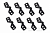 Петли FreeWing Type A (8шт)