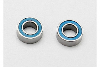 Ball bearings, blue rubber sealed (4x8x3mm) (2)