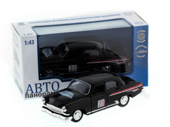 Машина ''АВТОПАНОРАМА'' инерц. ГАЗ-21 (ралли) 1/43, в/к 14*7*5,5 см
