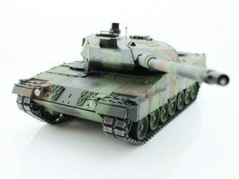 Р/У танк Taigen 1/16 Leopard 2 A6 (Германия) (для ИК танкового боя) САМО 2.4G RTR, деревянная коробка