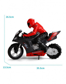 Радиоуправляемый мотоцикл (дрифт, GYRO, 1:6) 2.4G