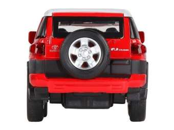 Машина ''АВТОПАНОРАМА'' Toyota FJ Cruiser, красный, 1/32, свет, звук, инерция, в/к 17,5*13,5*9 см
