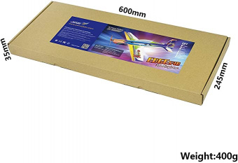 Самолет для сборки E27 710mm EDGE540 KIT