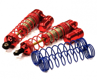 MXR9 Hard Anodized Rear Piggyback Shock for Traxxas Stampede, Rustler & Slash