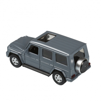 Машина АВТОПАНОРАМА Mercedes-Benz G350d, серый, 1/42, инерция, откр. двери, в/к 17,5*12,5*6,5 см