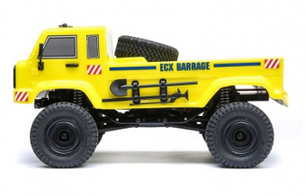 Краулер ECX 1:24 Scaler Crawler Barrage UV 4WD, электро, RTR (желтый)