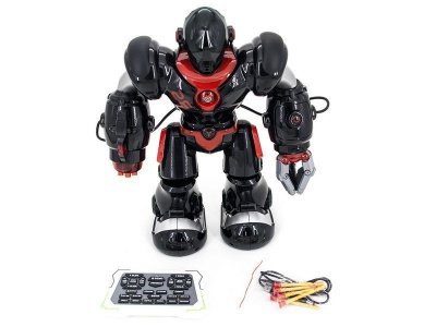 ИК робот AMWELL 7088 Robocop, звук, свет, танцы, сенсор, стреляет снарядами