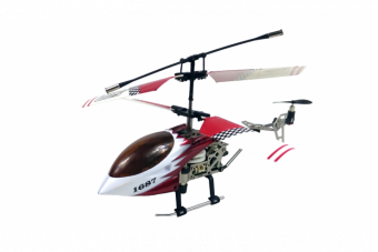 Радиоуправляемый вертолет Gyro JiaYuan Whirly Bird Красный