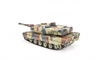 Радиоуправляемый танковый бой Huan Qi Leopard + Leopard