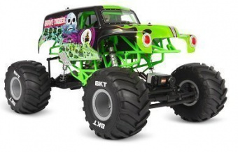Радиоуправляемый монстр Axial 1/10 SMT10 Grave Digger 4WD RTR