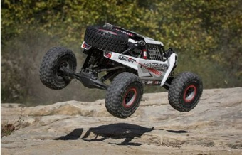 Багги Losi 1:6 Super Rock Rey 4WD RTR (белый с чёрным)