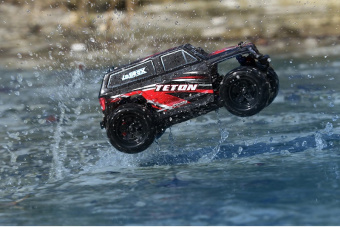 Радиоуправляемый монстр TRAXXAS LaTrax Teton 1:18 4WD Красный