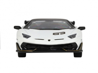 Машина ''АВТОПАНОРАМА'' Lamborghini SVJ, белый, 1/32, свет, звук, инерция, в/к 17,5*12,5*6,5 см