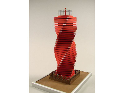 Сборная картонная модель Shipyard маяк Wando Hang Lighthouse (№68), 1/87
