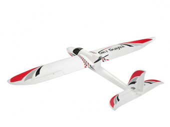 Радиоуправляемый планер Top RC SKY SURFER красный 1400мм KIT