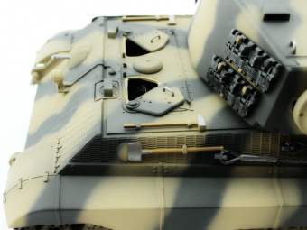 Р/У танк Torro King Tiger (башня Henschel) 1/16 2.4G, ИК-пушка, деревянная коробка