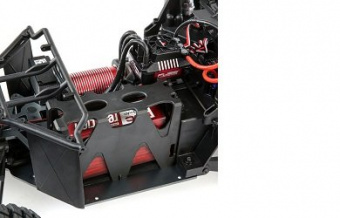 Багги Losi 1:6 Super Rock Rey 4WD RTR (белый с чёрным)