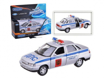 Машина Autotime ''LADA 110'' полиция 1:36