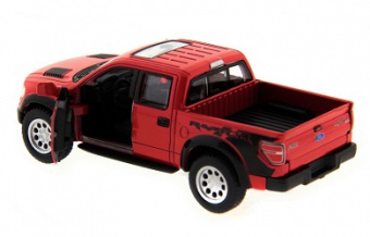 Машина Kinsmart Ford F-150 SVT Raptor Supercrew (инерция) б/к