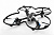 Hubsan X4 H107L (c защитой винтов)