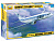 Сборная модель ZVEZDA Пассажирский авиалайнер Боинг 737-800, 1/144