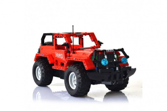 Радиоуправляемый конструктор CaDA Technic машина Jeep Wrangler (531 деталь)