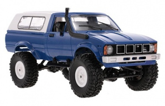 Радиоуправляемая машина WPL пикап Hilux (синяя) 4WD 2.4G 1/16 RTR