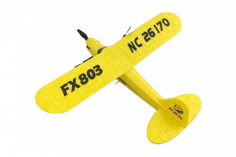 Радиоуправляемый самолет Piper J-3 (EPP) 2.4G Желтый