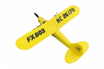 Радиоуправляемый самолет Piper J-3 (EPP) 2.4G Желтый